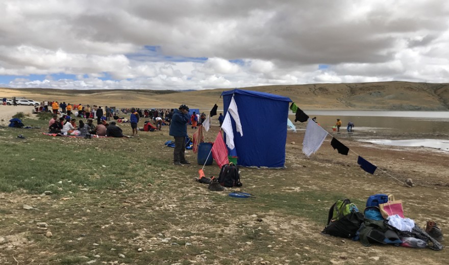 pooja at manasarovar
